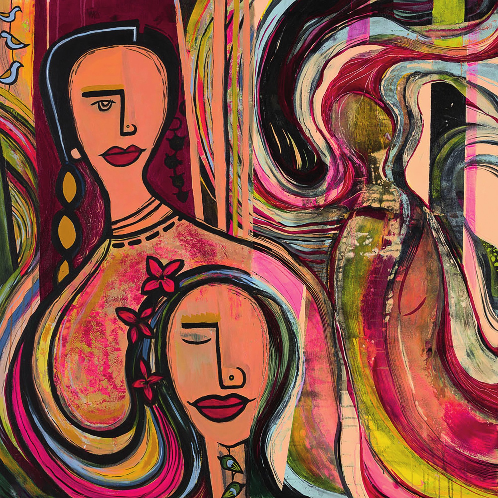 For Her — painted by artists in Pakistan and Norway