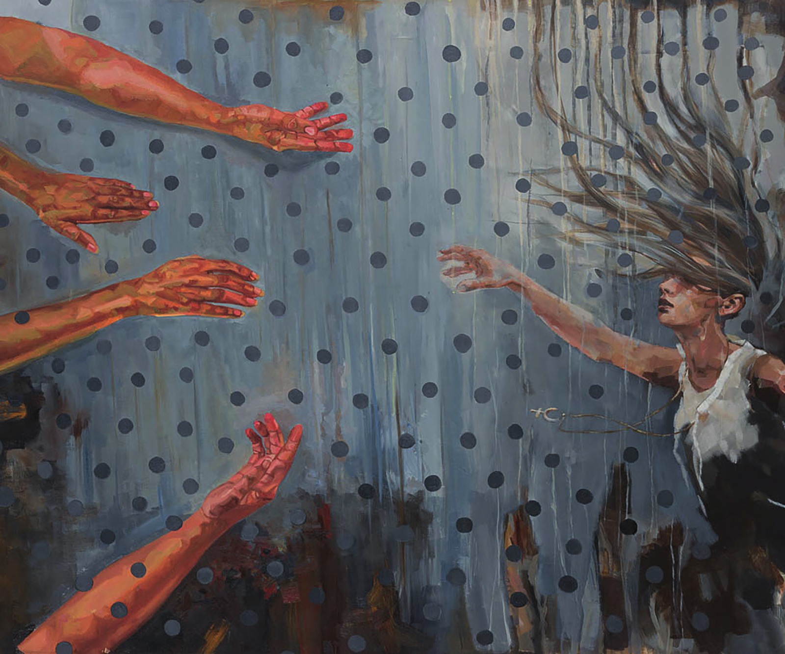 Trust the Process — painted by artists in Pakistan and Norway